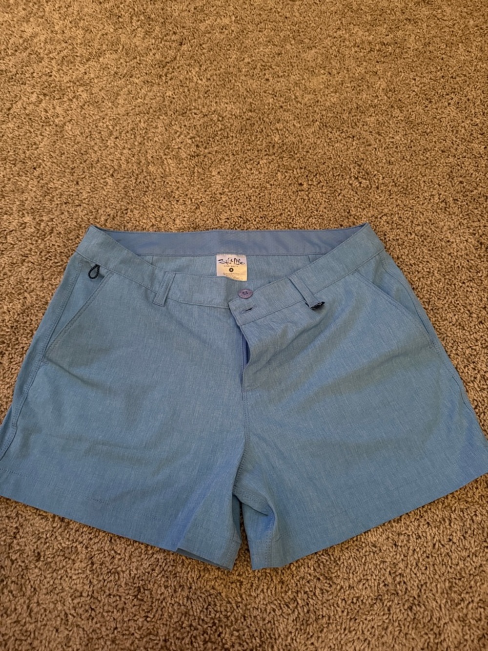 Salt Life Light Blue Women's Quick Dry  Shorts